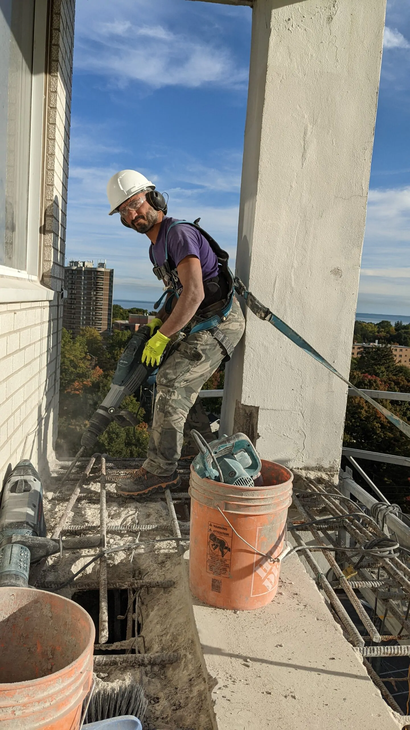 NHC Building Restoration – Balcony restoration in Toronto